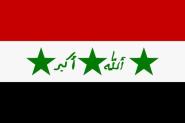 Fahne Irak 90 x 150 cm 