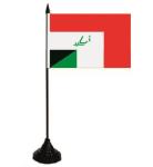 Tischflagge Irak-Italien 10 x 15 cm 