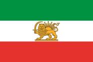 Flagge Iran Löwe 
