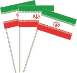 Papierfahnen Iran 
