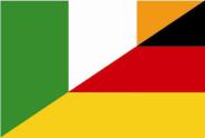Flagge Irland - Deutschland 