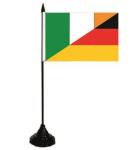Tischflagge Irland - Deutschland 10 x 15 cm 