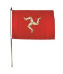 Stockflagge Isle of Man 30 x 45 cm 