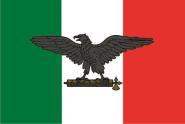 Flagge Italien Sozialistische Republik 