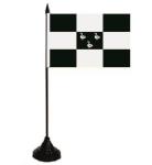 Tischflagge Jabbeke (Belgien) 10x15 cm 