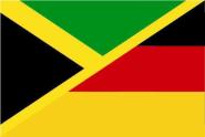 Aufkleber Jamaika - Deutschland 