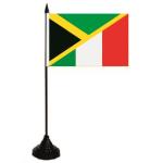 Tischflagge Jamaika-Italien 10 x 15 cm 