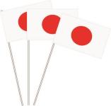 Papierfahnen Japan 