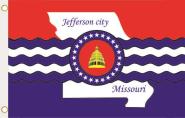 Fahne Jefferson City (Missouri) 90 x 150 cm 