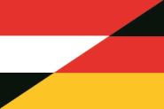 Flagge Jemen-Deutschland 