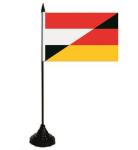 Tischflagge  Jemen-Deutschland 10x15 cm 