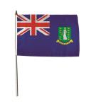 Stockflagge Jungfern Inseln GB 30 x 45 cm 