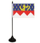 Tischflagge Jura Department 10 x 15 cm 