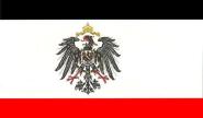 Aufkleber Kaiserreich mit Adler Deutsches Reich 12 x 8 cm