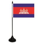 Tischflagge Kambodscha 10 x 15 cm 