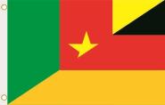 Fahne Kamerun-Deutschland 90 x 150 cm 