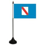 Tischflagge Kampanien 10 x 15 cm 