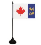 Tischflagge Kanada Coast Guard 10 x 15 cm 