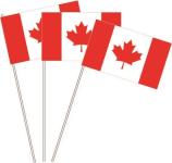 Papierfahnen Kanada 