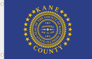 Fahne Kane County (Illinois) 90 x 150 cm 
