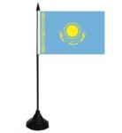 Tischflagge Kasachstan 10 x 15 cm 