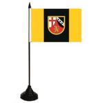 Tischflagge  Kirchen (Sieg) 10x15 cm 