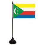Tischflagge Komoren 10 x 15 cm 