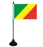 Tischflagge Kongo Brazzaville 10 x 15 cm 