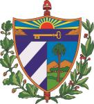 Aufkleber Kuba Wappen 