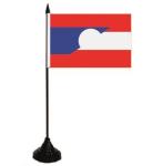 Tischflagge  Laos-Österreich 10x15 cm 