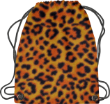 U24® Turnbeutel Leoparden Muster Motiv 2 