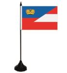 Tischflagge  Liechtenstein-Österreich 10x15 cm 