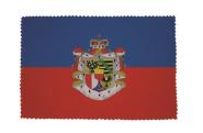 Glasreinigungstuch Liechtenstein Staatsflagge 