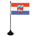 Tischflagge Landkreis Cham 10 x 15 cm 