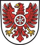 Aufkleber Landkreis Eichsfeld Wappen 