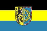 Flagge Landkreis Erlangen - Hoechstadt 