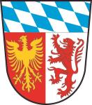 Aufkleber Landkreis Landsberg Wappen 