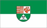 Flagge Landkreis Mansfeld - Südharz 