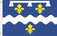 Fahne Loiret Department 90 x 150 cm 