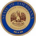 Aufkleber Louisiana Siegel Seal 