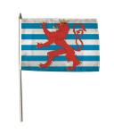 Stockflagge Luxemburg Handel 30 x 45 cm 