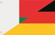 Fahne Madagaskar-Deutschland 90 x 150 cm 