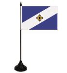 Tischflagge Madison City (Wisconsin) 10 x 15 cm 