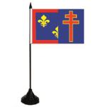 Tischflagge Maine et Loire Department 10 x 15 cm 