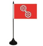 Tischflagge Mainz 10 x 15 cm 