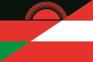 Flagge Malawi-Österreich 