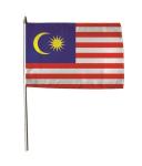 Stockflagge Malaysia 30 x 45 cm 