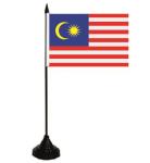 Tischflagge Malaysia 10 x 15 cm 