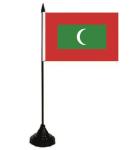 Tischflagge Malediven 10 x 15 cm 