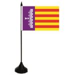 Tischflagge Mallorca 10 x 15 cm 